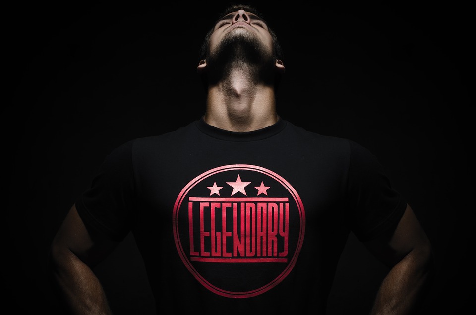 man using tshirt